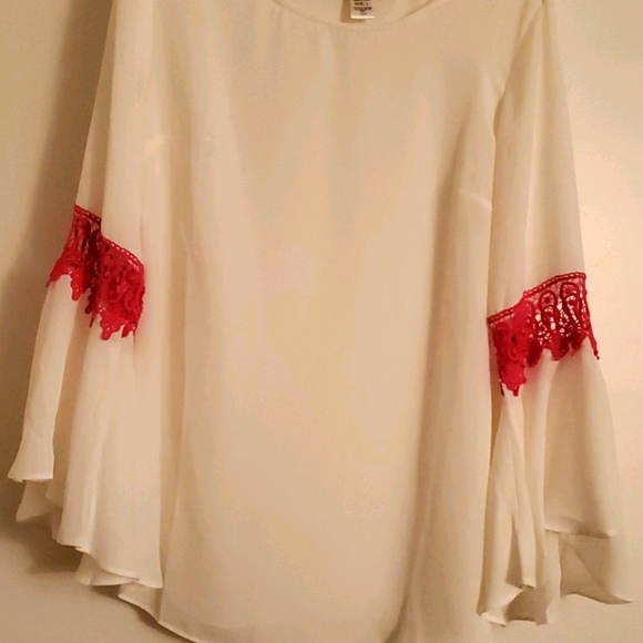 ESY Tops - Classy 'Especially Yours' Bell laced sleeve blouse